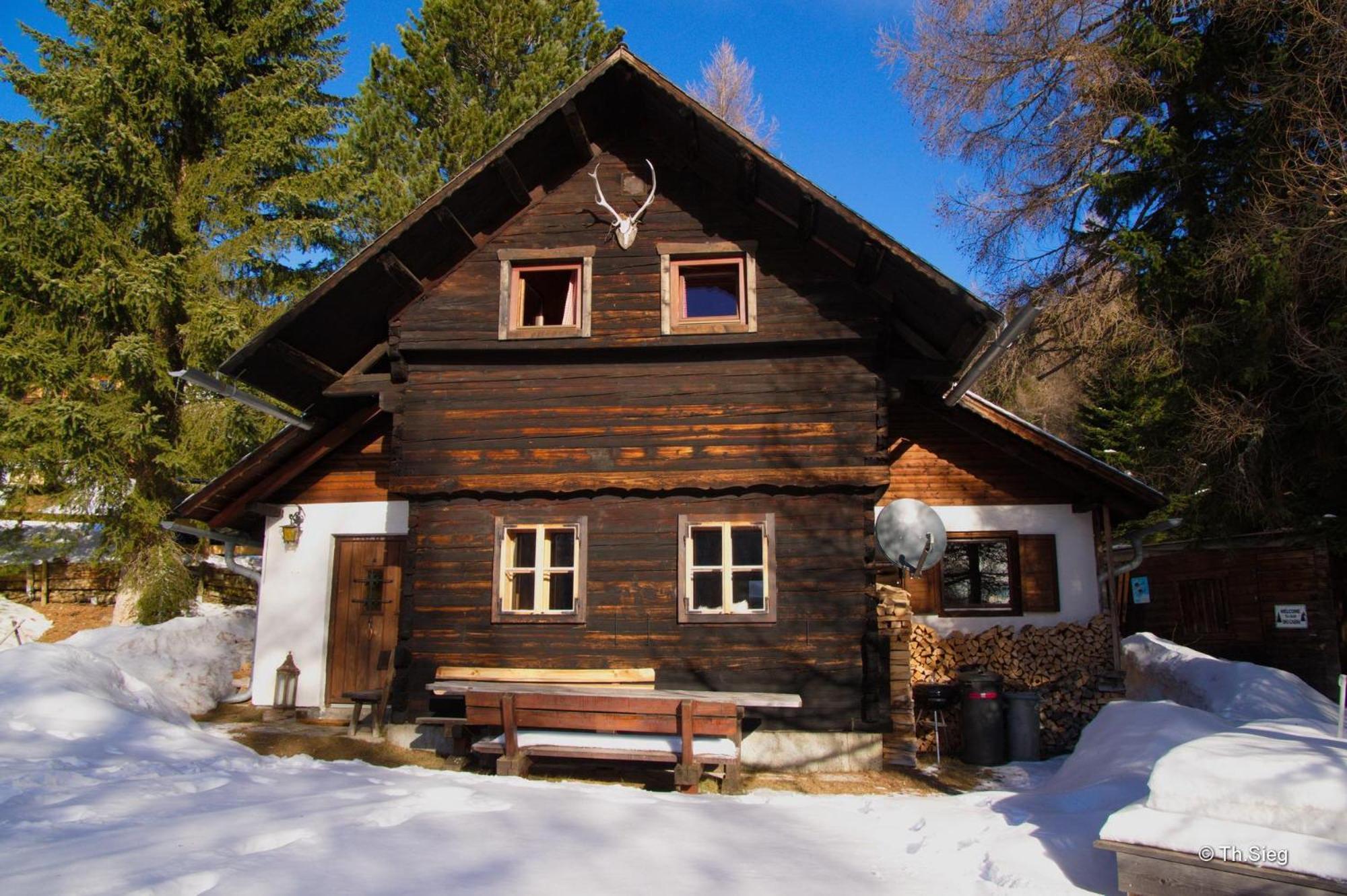 Falkert-Hutte „Beim Almohi" Villa Patergassen Esterno foto